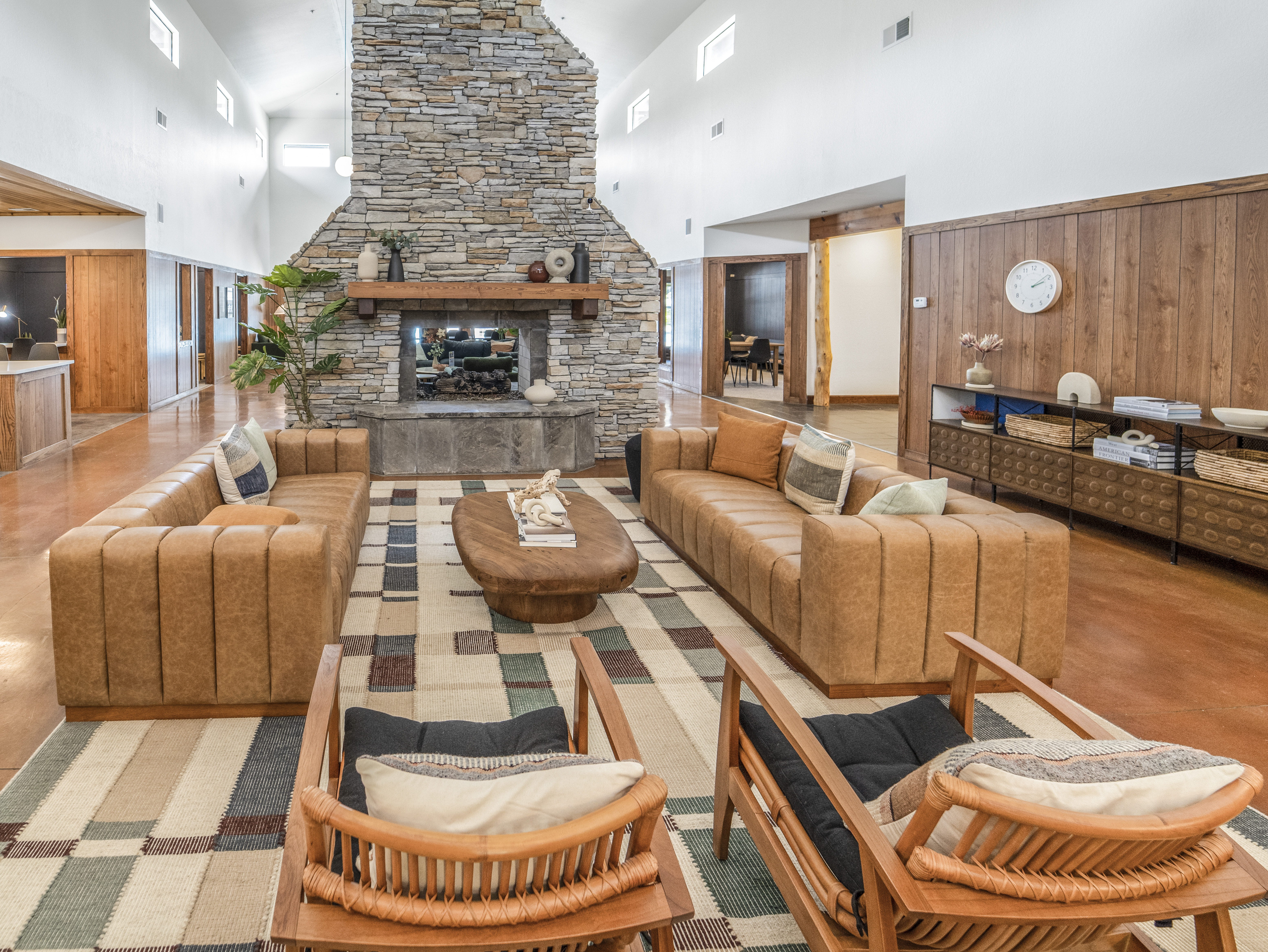 Clubhouse interior